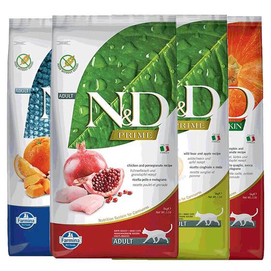 
[Self-operated] Farmina cat food grain-free 10*0.5kg imported 5kg nutritious high-protein general cat food staple food is due soon