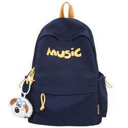 Big Orange Cat Japanese retro large-capacity backpack