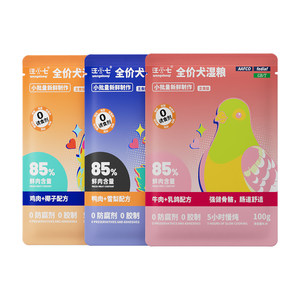 
Wang Xiaoqi Staple Food Dog Wet Food Canned Miaoxian Dog Food Teddy Golden Retriever Pomeranian Picky Eater Long Meat 100g*30 Pack