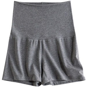
Maternity safety pants, summer thin leggings, underwear, high waist, belly protection, pregnancy shorts, non-stretched belly pants