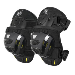 High-end carbon fiber short motorcycle all-season anti-fall knee pads