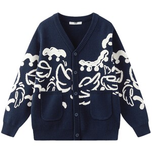 [National Trend Series] MQD Children's Sweater Jacket Spring New Boys' Knitted Cardigan