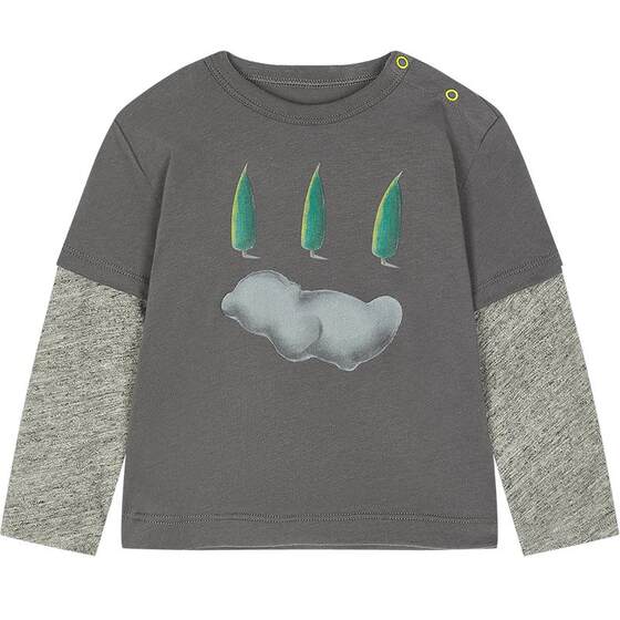 
New Jiangnan Buyi baby long-sleeved T-shirt H type 25 autumn boys and girls baby jnbybyjnbyYP9111520