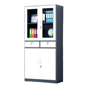 
Naigao large cabinet office iron glass financial room archive document storage tool password