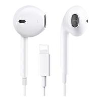 Apple Compatible Mobile Phone Headset With Flat Head In-Ear Design