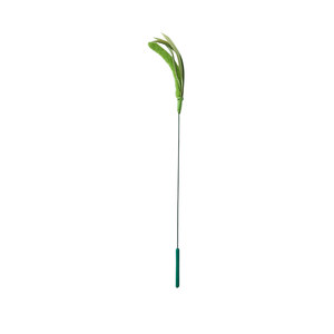 
PETHROOM Dog Tail Grass Funny Cat Stick Long Rod Kitten Toy Self-Happiness and Boredom Relief Artifact Handheld Kitten Supplies