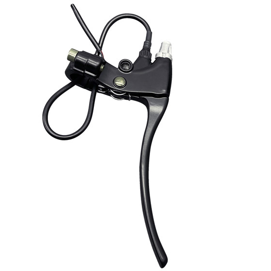 
Electric vehicle full aluminum brake handle battery brake handle single-handle handle with power-off switch brake handle accessories