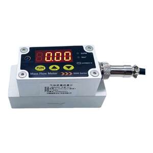 
High-precision digital display compressed air micro thermal gas mass flow meter nitrogen and oxygen measuring instrument CMF9000