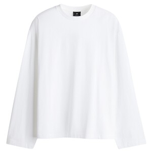 
HM men's T-shirt spring large profile inner layering shirt warm jersey long-sleeved top 1320297
