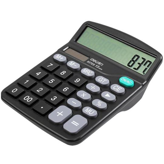 HOODANCOS Calculadora Solar Portátil Ultra Fina - Pantalla 10 Dígitos Para Oficina Y Escuela (Diseño Compacto)