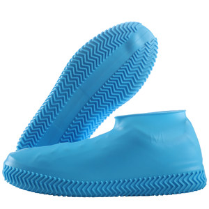 
Rain shoes cover waterproof, non-slip thickened wear-resistant rainy days silicone shoes cover foot cover for men children wearing outside to avoid rain