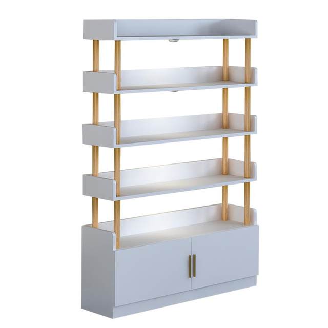 Cosmetic display cabinet product display rack white display cabinet ...