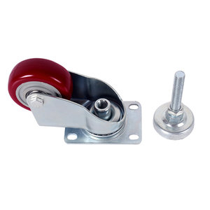 
3-inch castors with cups horizontal adjustment support frame wheel Fuma 1.5 inch 2 inch 2.5 inch 4 inch 5 inch universal wheels