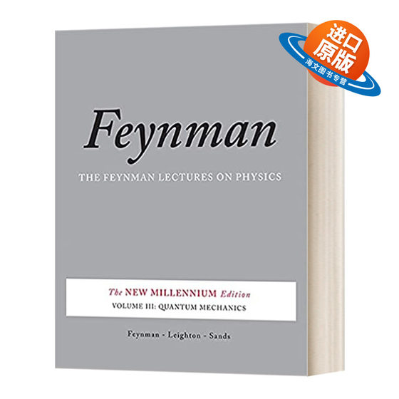 英文原版 The Feynman Lectures on Physics Vol III 费曼物理学讲义卷三 英文版 进口英语原版书籍