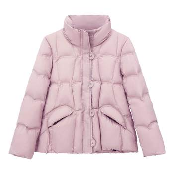 
Middle-aged mother's winter style age-reducing down jacket