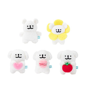 Line Puppy Maltese Original Love Plush Pendant Backpack Hanging Decoration Sunflower Puppy Doll