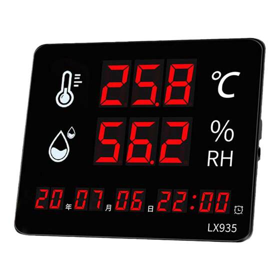 
Industrial temperature and humidity meter household indoor high-precision greenhouse special detector monitoring display sensor 485