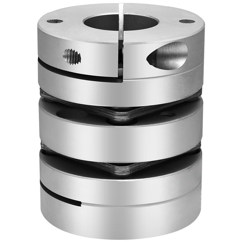 Produktbild von Flexible Einzelmembrankupplung Aus Aluminiumlegierung – 26x35mm, Bohrung 6-14mm – Spielfrei, Für Servomotoren, CNC & 3D-Drucker – 14 Auf 14mm
