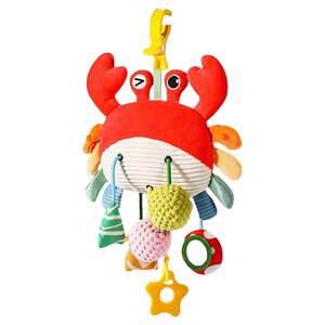 Newborn cart pendant, ripping baby car wind chime baby car, car, bed bell, comfortable hanging decoration safety seat toys
