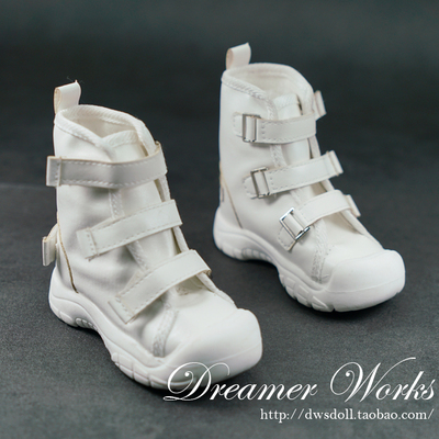 taobao agent Doll, high casual footwear with velcro, scale 1:4