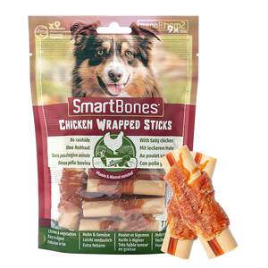 
SmartBones Dog Snacks Chicken Roll Sticks Teeth Cleaning Sticks Pet Treats Small Dog Teddy
