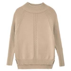 Clear positions, clear warehouse prices! Sweater women's autumn and winter short and loose sweater semi -high -neck bottomed base shirts outside