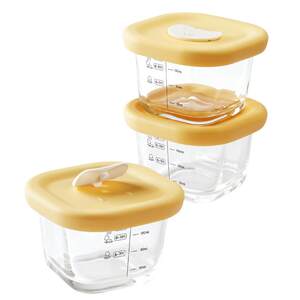 
Supor baby glass food bowl refrigerated storage box can be used to store special baby tableware and food tools