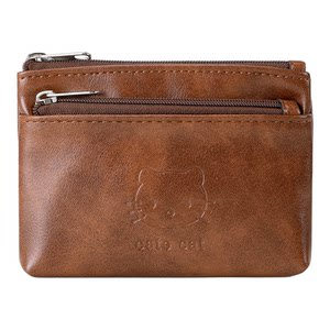 
Retro KT cat coin wallet for women new small and cute portable headphones key ID card bag