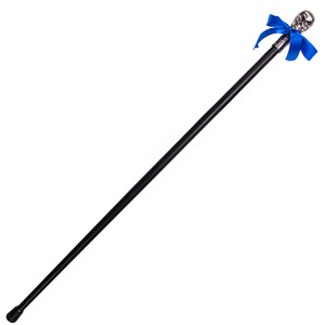 
Black Deacon Charles cane sword trekking pole cos stage props stainless steel cane sword metal cane unbladed