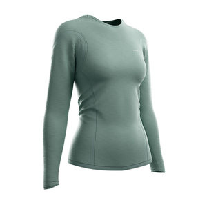 
Decathlon fitness quick-drying sports long-sleeved T-shirt tops autumn and winter outdoor running clothes women's yoga clothes SAT2