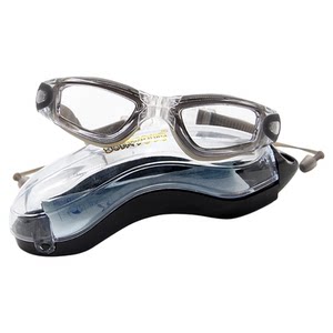
Swimming goggles men and women HD myopia anti-fog waterproof large frame swimming goggles with earplugs equipment couple