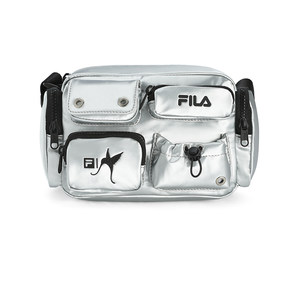 
FILA official women's bag shoulder bag 2024 winter new multi-pocket shoulder bag ski sports crossbody bag