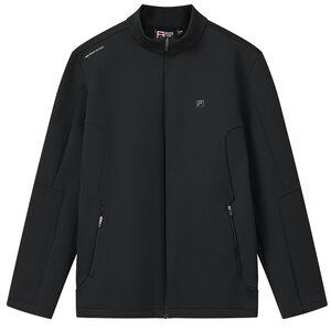 
FILA official men's long-sleeved jacket 26 spring new casual simple business executive jacket warm stand-up collar top