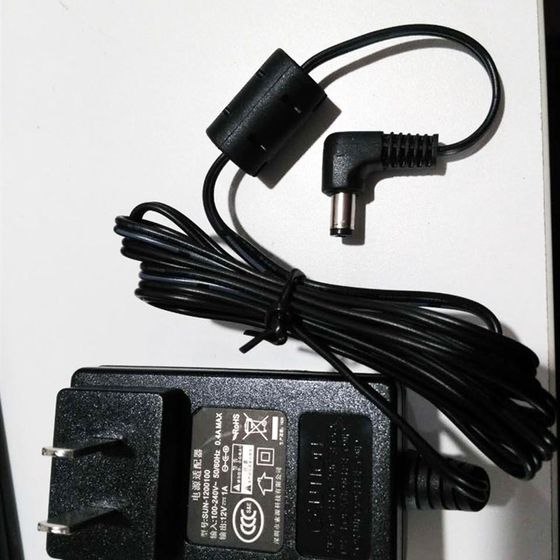 汉王人脸考勤机原装电源线 12V1A汉王考勤机适配器c330es