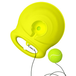 Tennis with rope training device single playback professional fixed high -elastic band line practice ball base game