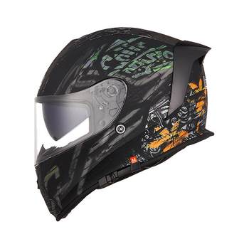 Motorcycle tank helmet dual lens four seasons
