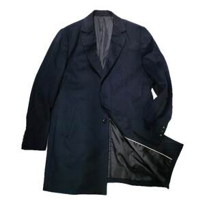 
Wool woolen coat for men's mid-length autumn and winter new business fashion handsome suit collar woolen coat Hezudin