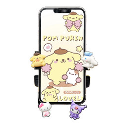 Electric vehicle mobile phone holder for takeaway riders navigation bicycle battery car fixed shockproof cute cartoon mobile phone holder