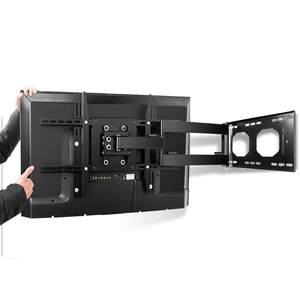 Kaiqi Universal TV Mount Telescopic Rotation 180 Degree Folding Bracket Wall Mount Suitable for Skyworth TCL Hisense, etc.