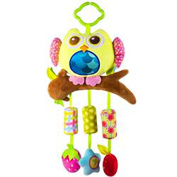 Newborn baby car soothing toy rattle