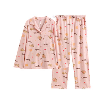 Fenton postpartum clothes pure cotton spring and autumn nursing home clothes