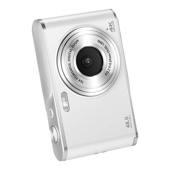 
[Xuanlu endorsement] Caizu 4K campus student-specific photoshooting children's digital camera entry-level