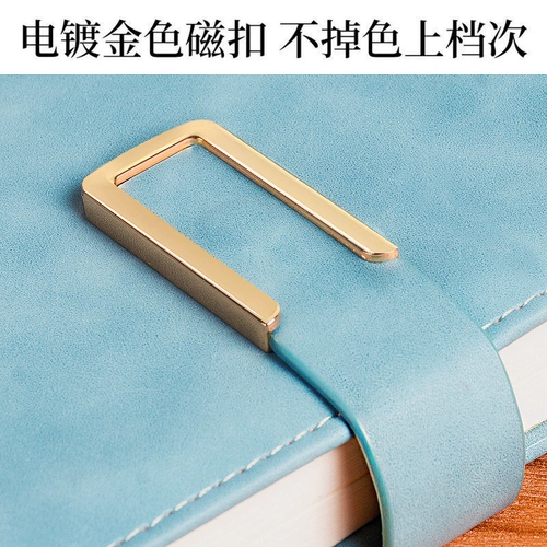 Ноутбук, книга, пряжка, изысканный ретро рабочий блокнот для школьников для офиса, увеличенная толщина, бизнес-версия, простой и элегантный дизайн, подходит для студента