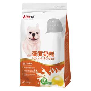 
Al Egg Yolk Milk Cake 1.5kg puppy special dog food Teddy VIP Corgi Bichon Golden Retriever universal type weaning type