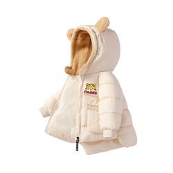 La Chapelle Boys Winter Coat Children's Down Jacket One And A Half Year Old Baby Plus Fleece Warm Top Infant And Toddler