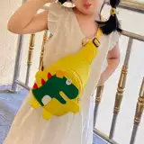 Милая детская сумка для мальчиков, нагрудная сумка, небольшая сумка, динозавр