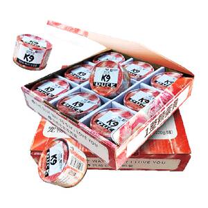 
K9 dog canned dog snack cans adult dog puppy wet food mixed with rice dog food companion nutritional hydration