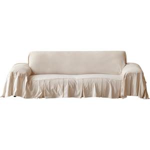 
Genji Muyu Nordic style living room universal one-piece sofa cover for all seasons Class A cotton dust-proof sofa cover