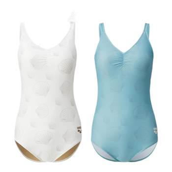 
arena Arena women's breathable one-piece sleeveless low hip triangle swimsuit hot spring swimsuit women's style