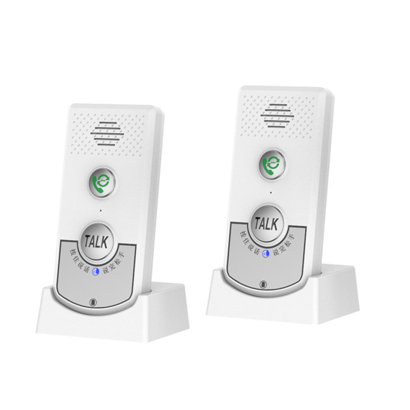 Bedside Intercom Heyijia H8-2t シニア用ワイヤレス音声インターホン - ベッドサイド患者呼び出しボタン